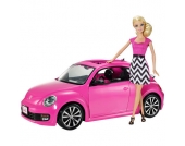 Barbie - Volkswagen The Beetle und Puppe