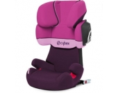 Auto-Kindersitz Solution X2-Fix, Silver-Line, Purple Rain, 2018 Gr. 15-36 kg