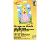 Moosgummi Mosaik Prinzessin