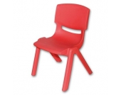 bieco Kinderstuhl rot aus Kunststoff
