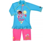 Baby Doc McStuffins Badeanzug mit UV-Schutz Gr. 98/104 Mädchen Kleinkinder