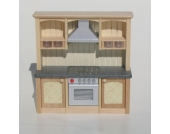 Bodo Hennig Puppenhaus Küchenzeile mit Herd Landhaus
